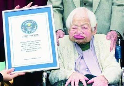 原创吉尼斯纪录最长寿老人活117岁跨越了3个世纪长寿秘诀引热议