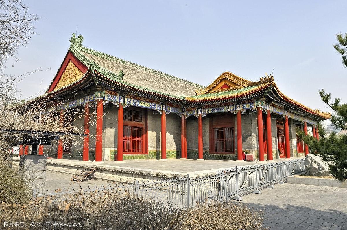北京清朝铁帽子王多尔衮睿亲王府的宫殿