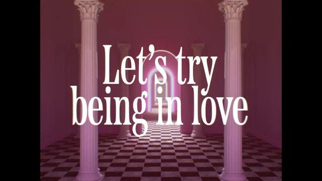 let's try being in love (歌词版)