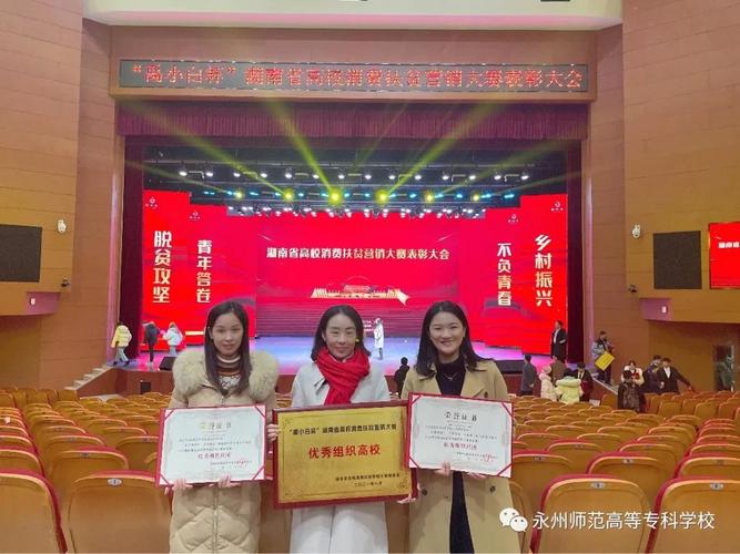 我校在湖南省高校消费扶贫营销大赛中获佳绩