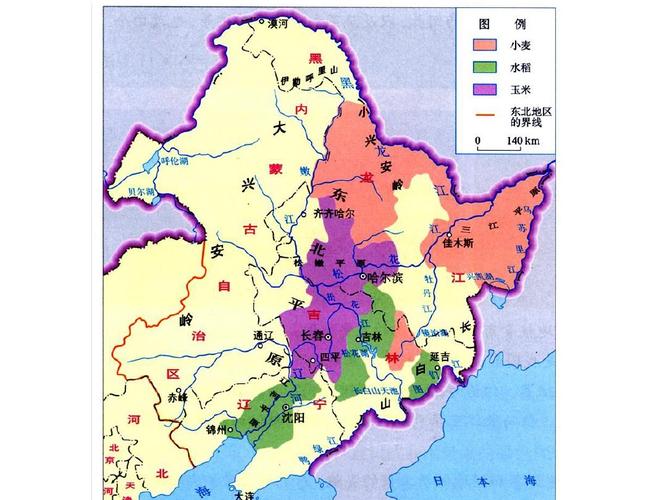 东三省交通地图全图