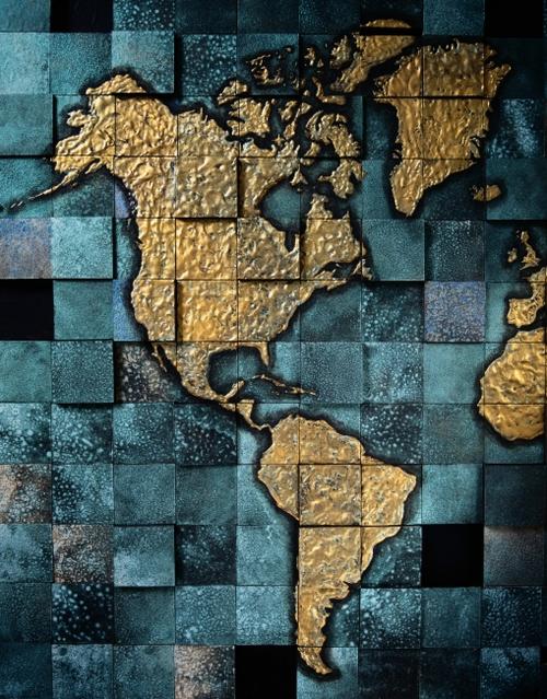 地图环球说明:金属质感地球背景关键词快速搜索地球模型地形地图金属
