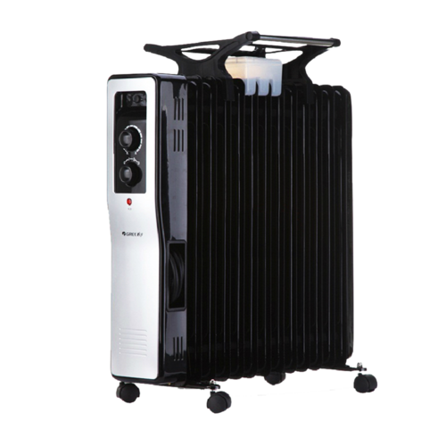 格力取暖器电热油汀 ndy04-21电暖器碳晶墙暖11片暖气机 节能省电