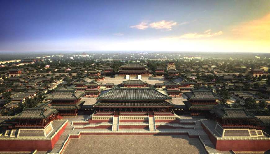 唐朝皇宫大明宫规模宏大格局完整,中国宫殿建筑的巅峰之作
