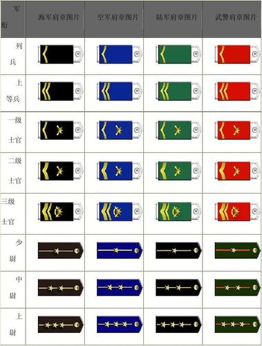 110个数字编码表和图片 2010河南中考语文试题及答案 军衔等级肩章