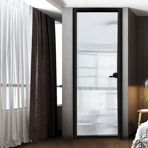 门业钛镁铝合金长虹玻璃门边框厨房房门现代简约定制卧室门