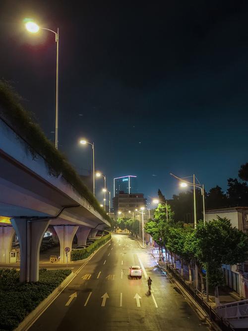 影像 手机摄影大赛vivo影像 ——夜景马路运输系统#交通光街道汽车城