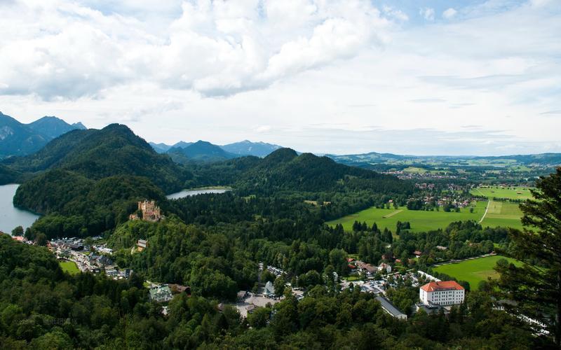 德国最古老传统的州巴伐利亚州风景壁纸
