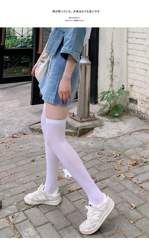 白色长筒显瘦过膝袜jk日系女夏季薄款丝袜学生韩版学院风筒大腿