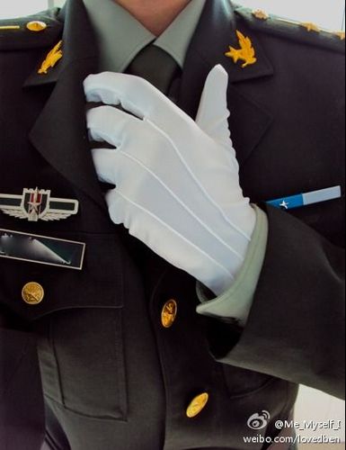 07式陆军春秋常服 白手套