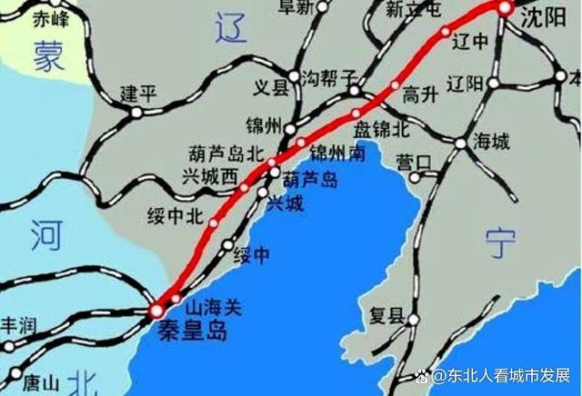 途经抚顺的沈白高铁并非大结局未来辽宁省还会有两条高铁要建设
