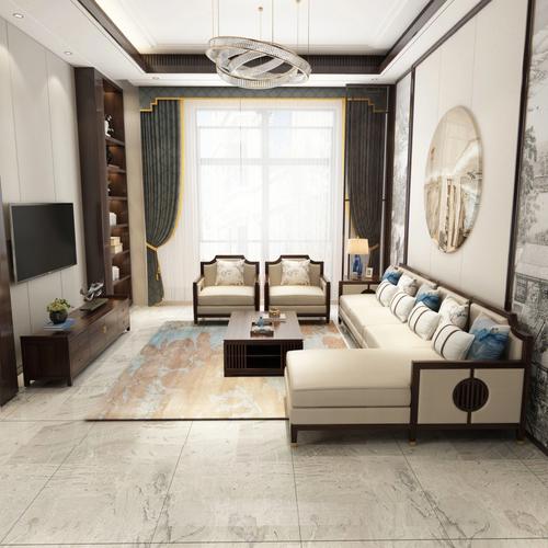 新中式  #沙发  #家具  #客厅装修  #新中式风格的家