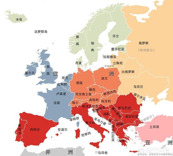 生活知识科普大全欧洲有哪些国家欧洲一共有多少个国家