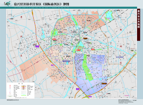 嘉兴市2020版标准地图