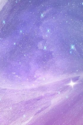 紫色梦幻渐变水彩星空背景图片紫色梦幻浪漫水彩星空科幻背景图片紫色