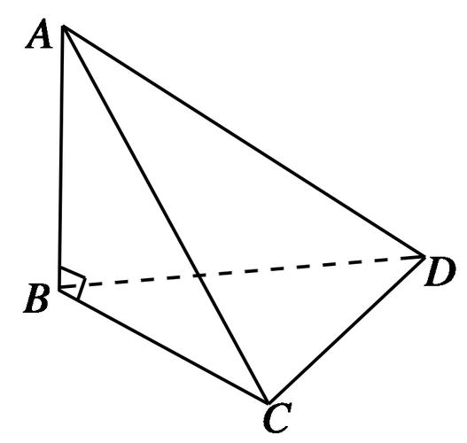 (2014·北京高考理科数学)某三棱锥的三视图如图所示,则该三棱锥的