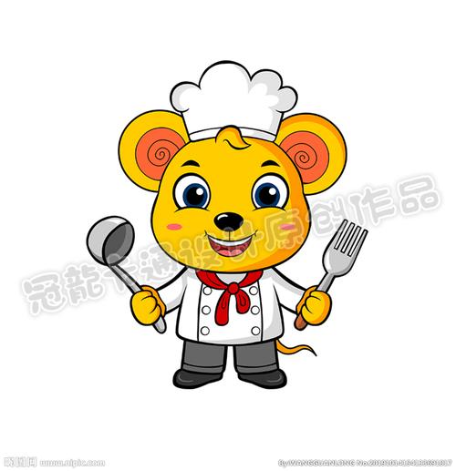 老鼠厨师图片