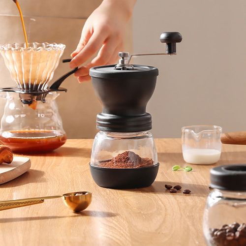手摇式咖啡磨豆机粗细可调陶瓷机型手动磨豆器手冲咖啡神器