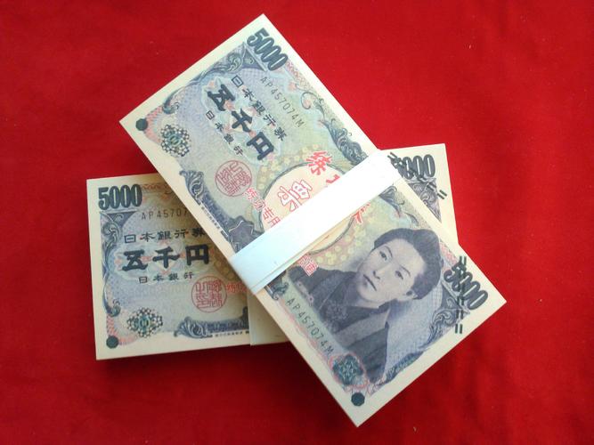 日元练功券 点钞纸 点钞券 5000日元 点钞卷 练功比赛收藏 外币