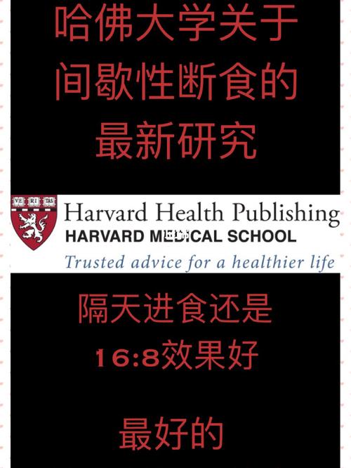 哈佛大学医学院关于间歇性断食的进一步研究