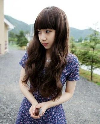 韩国网络红人恩典的发型10款恩典的发型引领韩国女生发