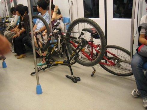 南京地铁能带折叠自行车吗