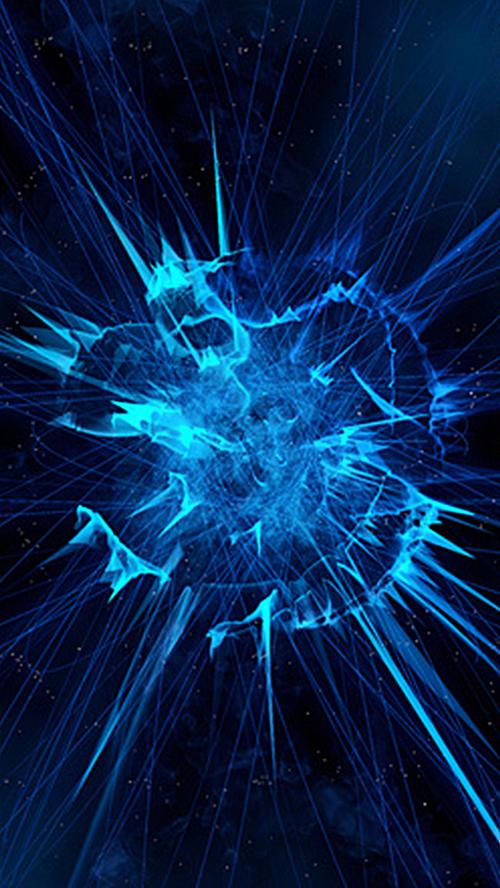 蓝色 炫酷 科技 商务 电子 科技h5背景 科技背景素材 科幻
