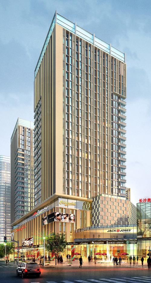 长沙奥克斯广场由中国500强企业奥克斯集团旗下的奥克斯地产投资开发