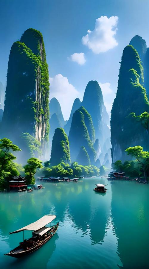 桂林山水甲天下,人间仙境美如画.走进大自然,感受大自然的鬼斧 - 抖音