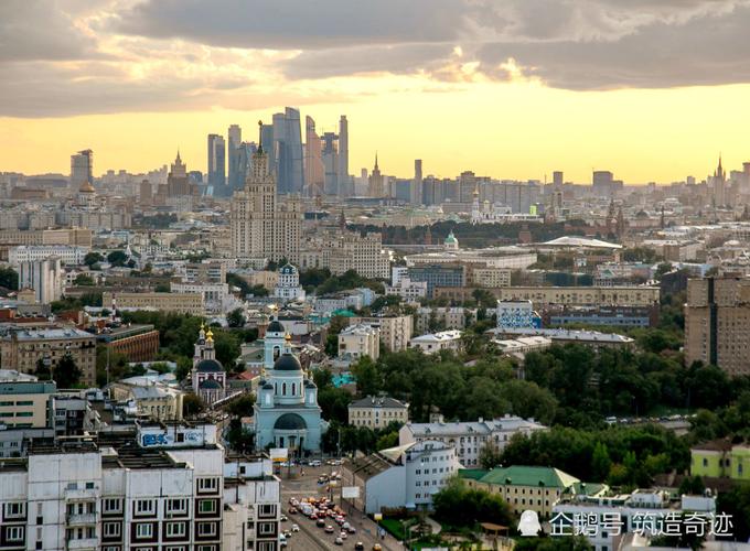 莫斯科城建效果世界一线城市