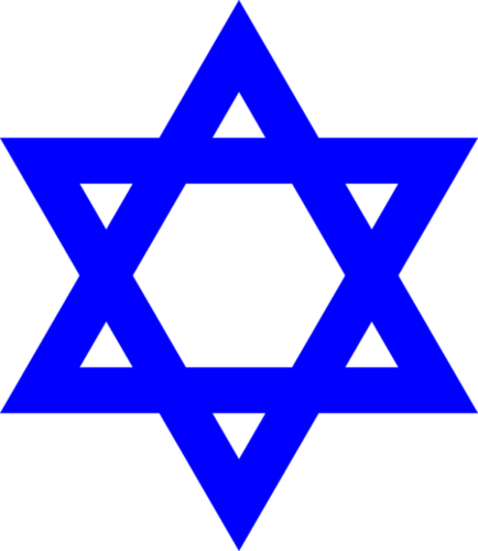 纳粹曾以黄色六角形为犹太人佩戴标志,故又被视