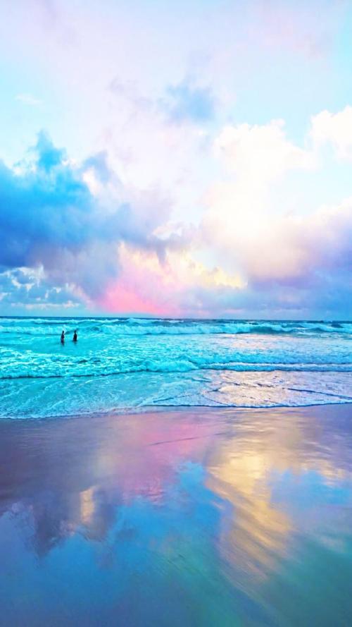 唯美浪漫海边风景图片手机壁纸
