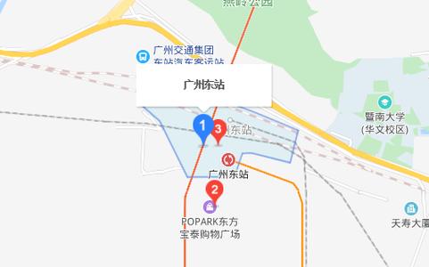 广州有几个火车站分别在哪个位置,哪个站离南站高铁比较近