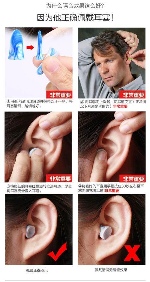 维优净耳塞防噪音隔音静音睡眠防呼噜男女降噪工业品质耳塞6对-tmall.