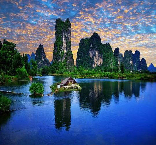 桂林山水美图87幅,秀丽迷人,美如画卷
