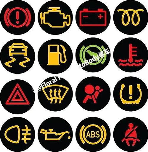 汽车仪表指示灯符号及含义