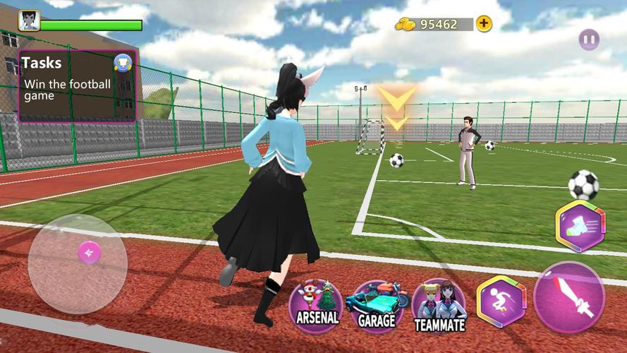 樱花校园高校女生生活模拟器是一款校园生活模拟的游戏.