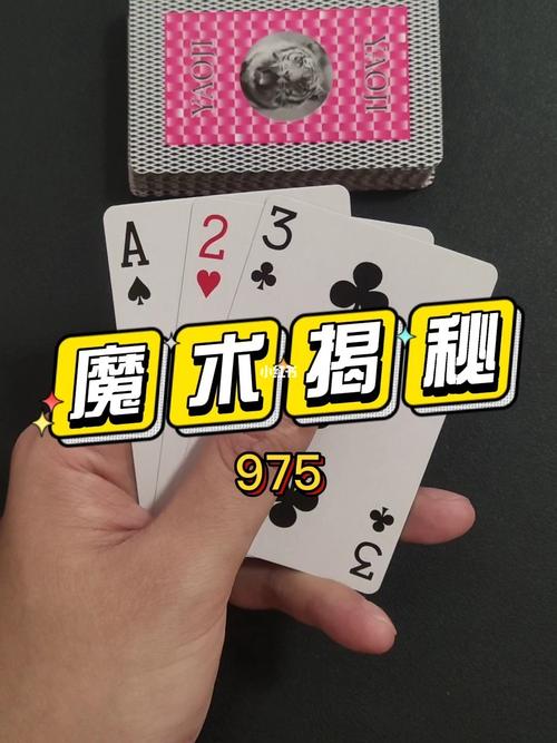 魔术扑克牌背面图案认牌#魔术  #道具  #扑克牌魔术