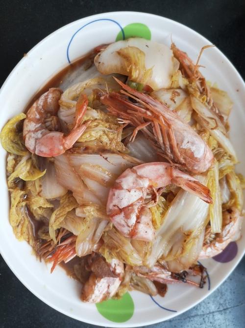 【大虾炖白菜的做法步骤图,大虾炖白菜怎么做好吃】乐乐的活_下厨房