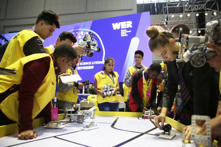 wer2017世锦赛燃爆申城,能力风暴保驾护航-能力风暴教育机器人公司