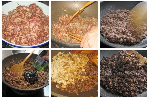 香菇笋丁牛肉酱的做法步骤