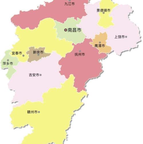 最新2021年江西省各地市gdp排名南昌突破六千亿领跑全省