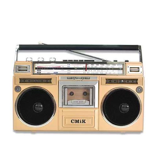 立体声磁带机三波段收音机u盘插卡播放机录音机老人老式复古机