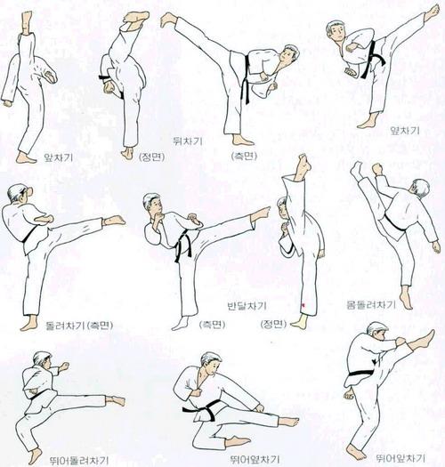 韩国跆拳道运动的内容与礼仪(组图)