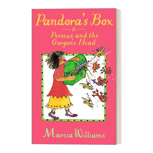 英文原版pandora's box潘多拉盒子 古希腊神话传说历史 儿童文学 黑白