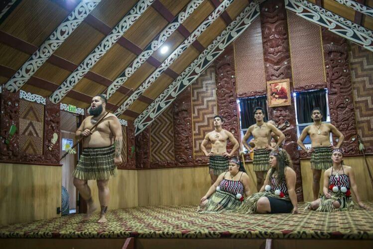 新西兰土著毛利人的迎宾仪式