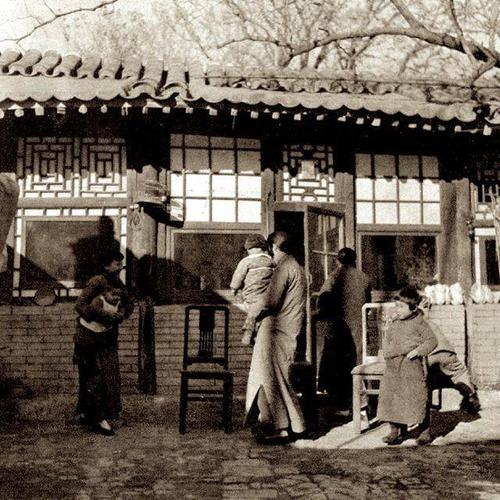 40年代老北京历史老照片,老城墙,四合院,旗袍,京味十足