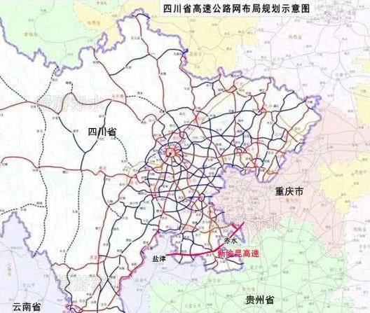 途经宜宾筠连县境内的渝赤叙筠高速公路,将力争在2022年开工建设