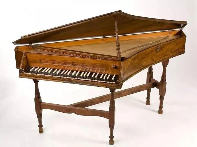 意大利语叫 cembalo,英文叫harpsichord击弦古钢琴:叫翼琴,英文叫