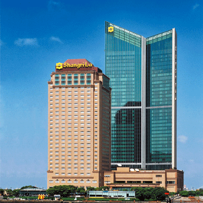 上海浦东香格里拉酒店行政房紫金楼双人入住